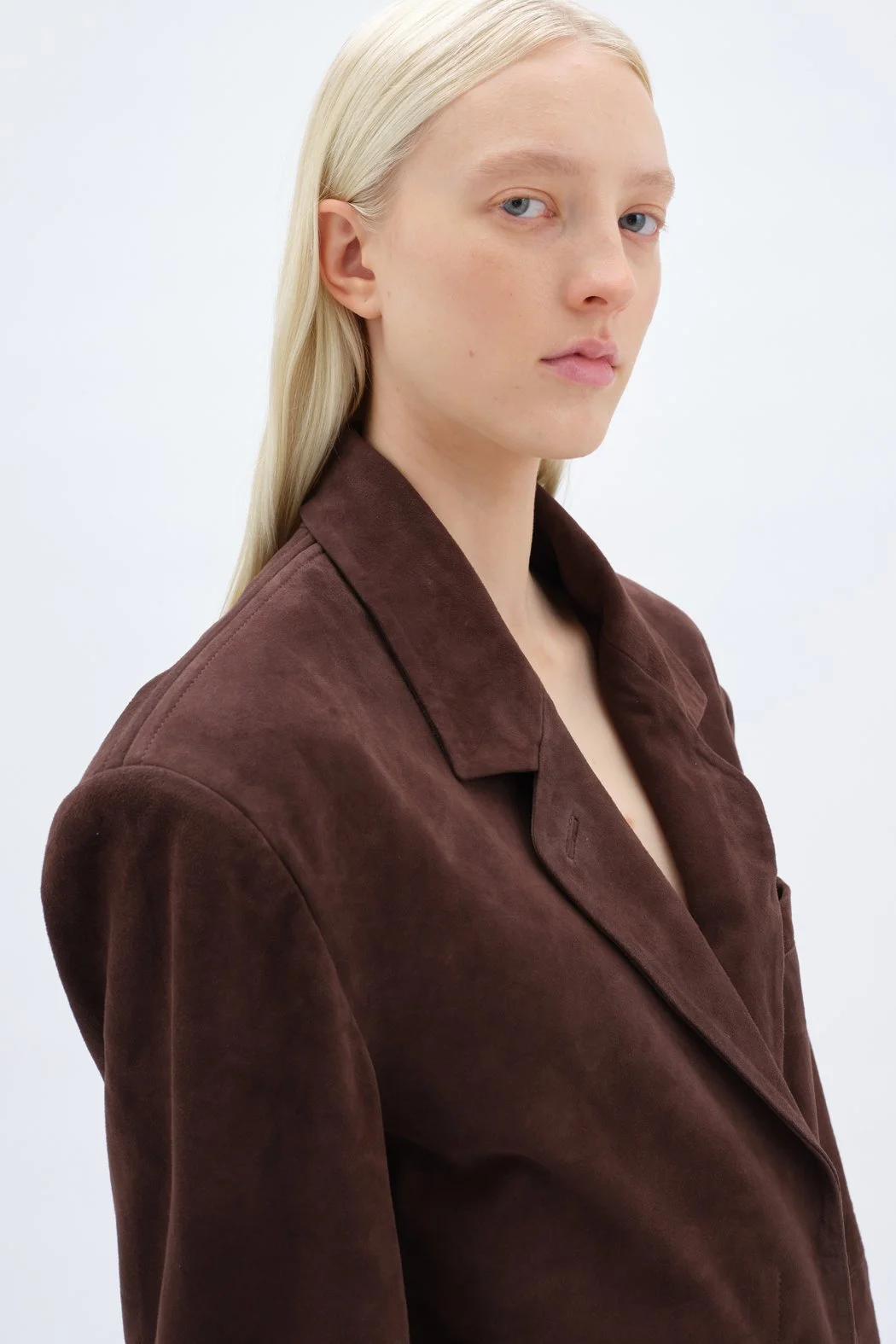 REMAIN Oversized Suede Blazer — MILI